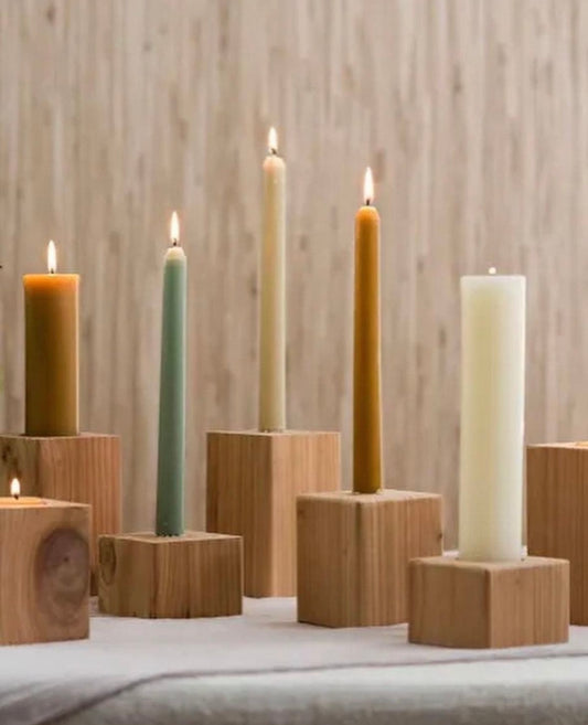 Natural Candle Holder